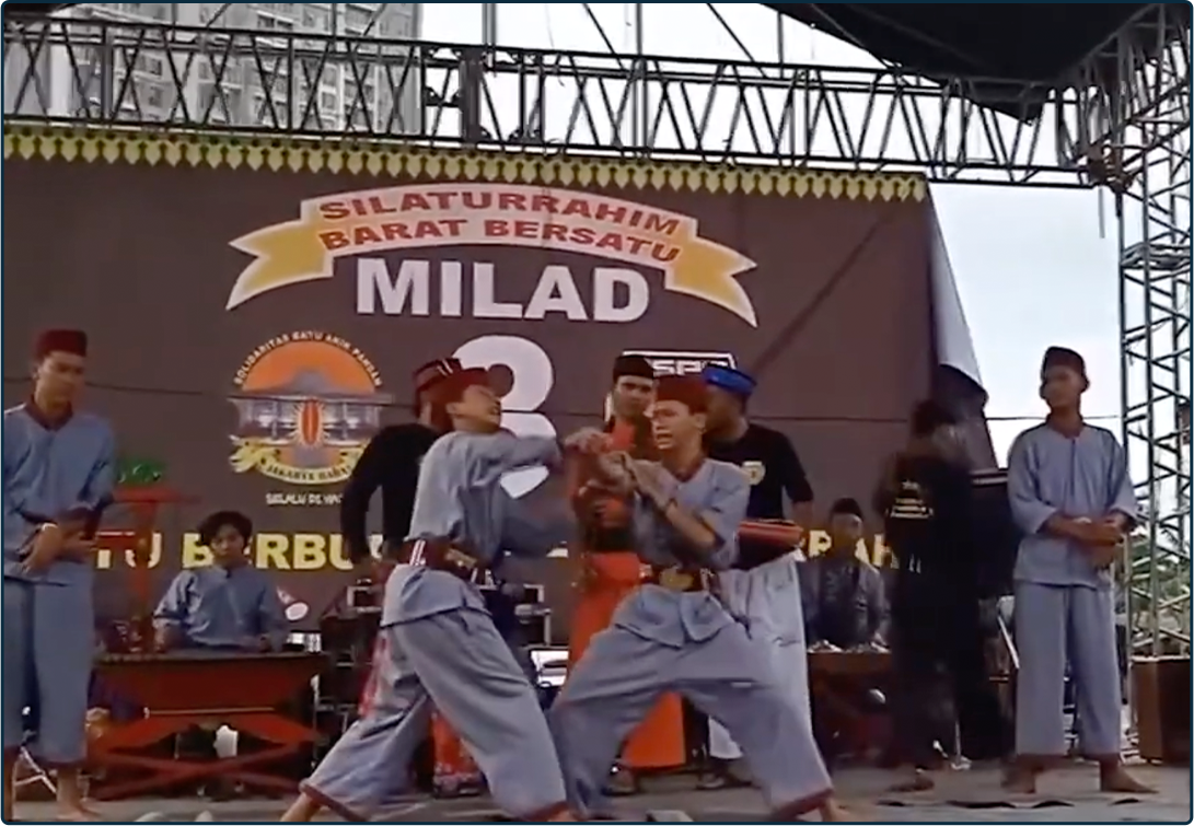 Kegiatan Silat Betawi Sanggar Kembang Kelapa